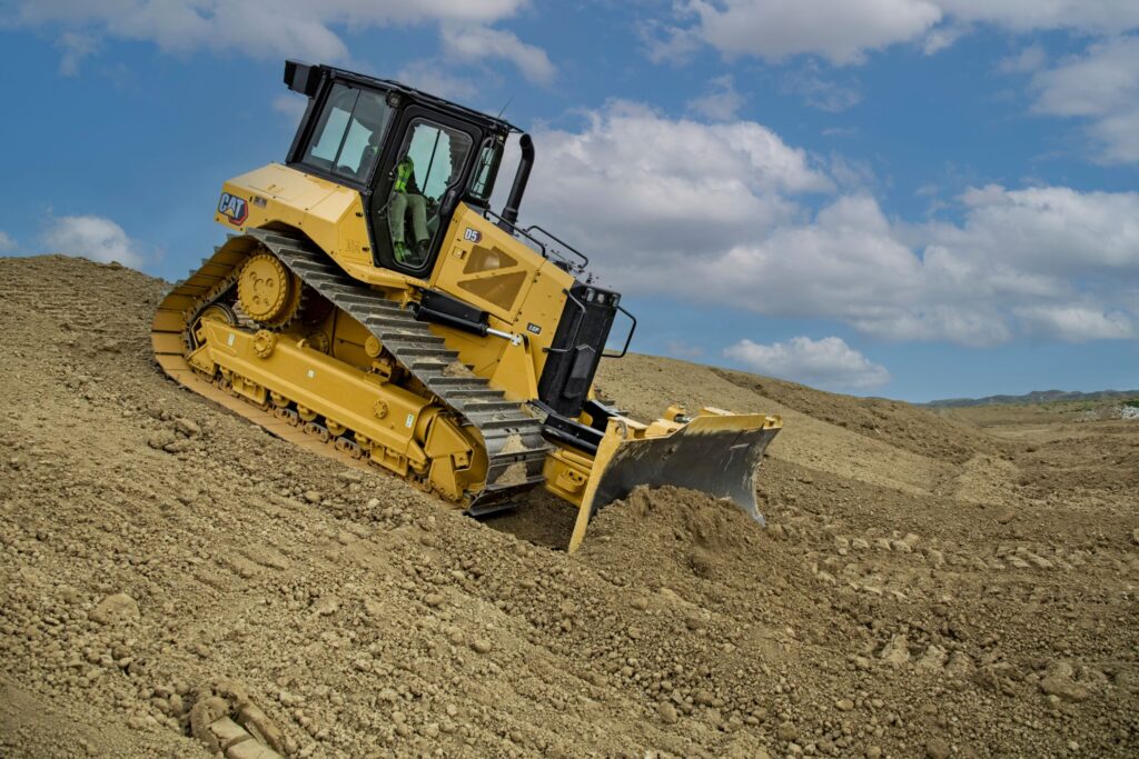 dozer working banner