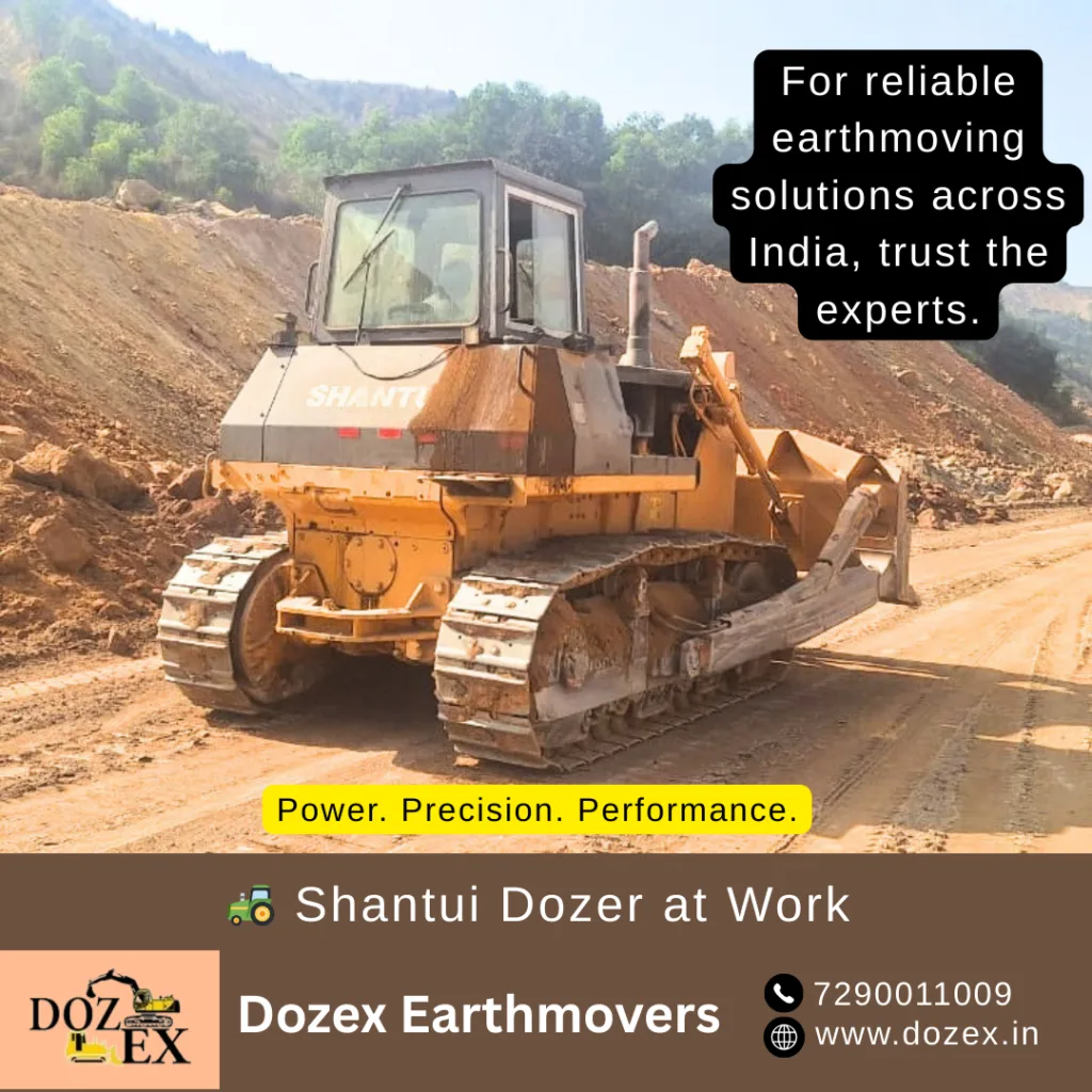 Shantui Dozer at Work