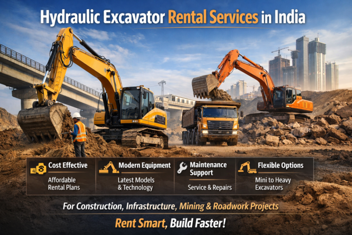Why Excavator Rental is the Smarter Choice in India